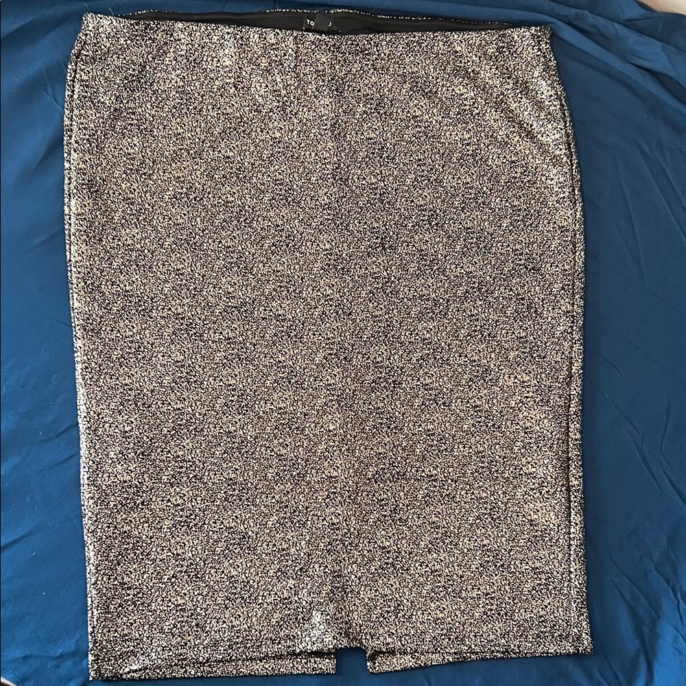 Elegant Black and Gold Women's Skirt